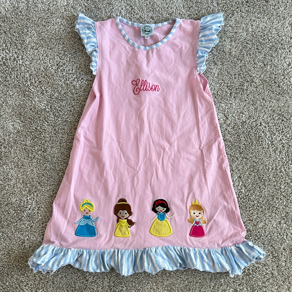 Disney Princess Appliquéd Dress